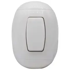 BTICINO - Interruptor simple 9/24 Oval Blanco