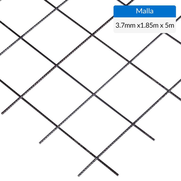 Cerco Metálico 3G9 Galvanizado 1. 85X5 M Malla Electrosoldada