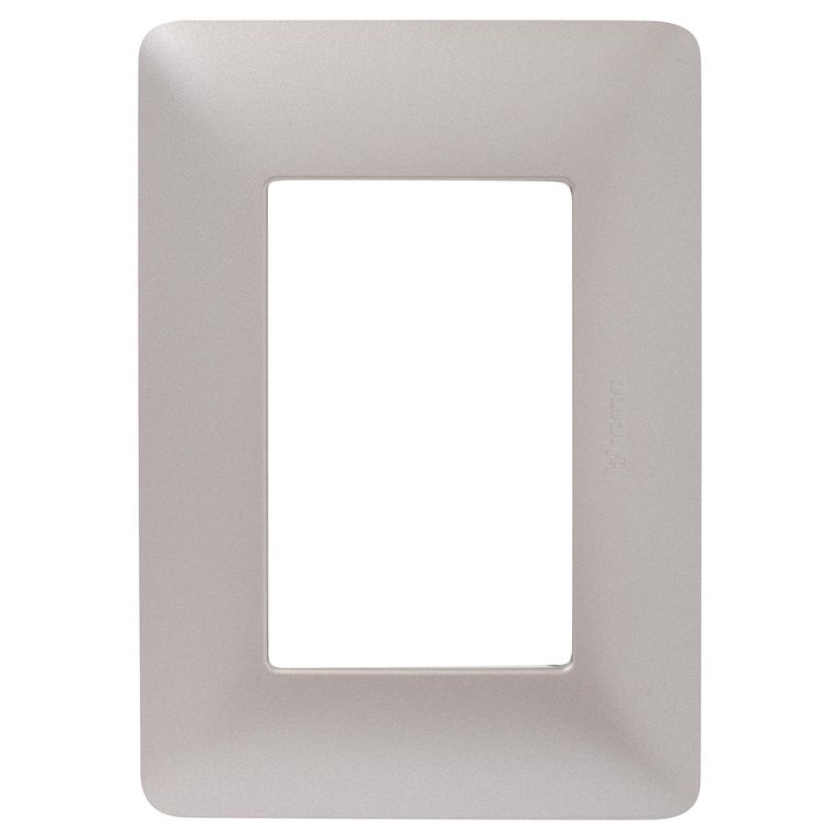 Placa Matix 2 Módulo Titanio Claro Bticino