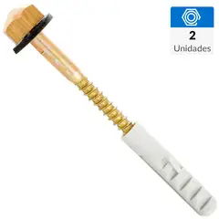 ROCCO - Tornillo Cabeza  3/4 mm 1/4 " 2 Unidades
