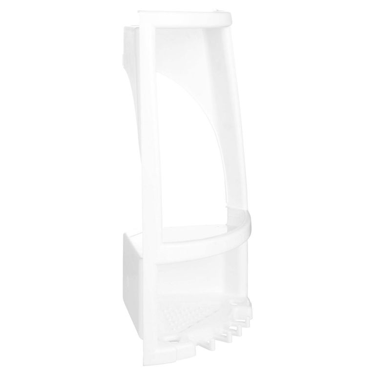 Esquinero para baño plástico blanco