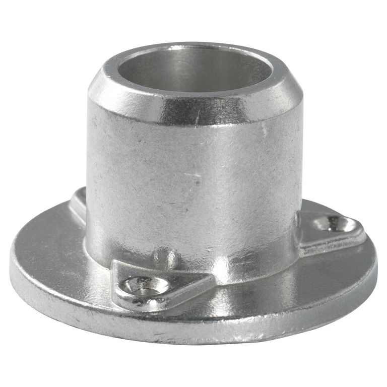 Base De Fijación Para Tubo Metálica Con Broche
