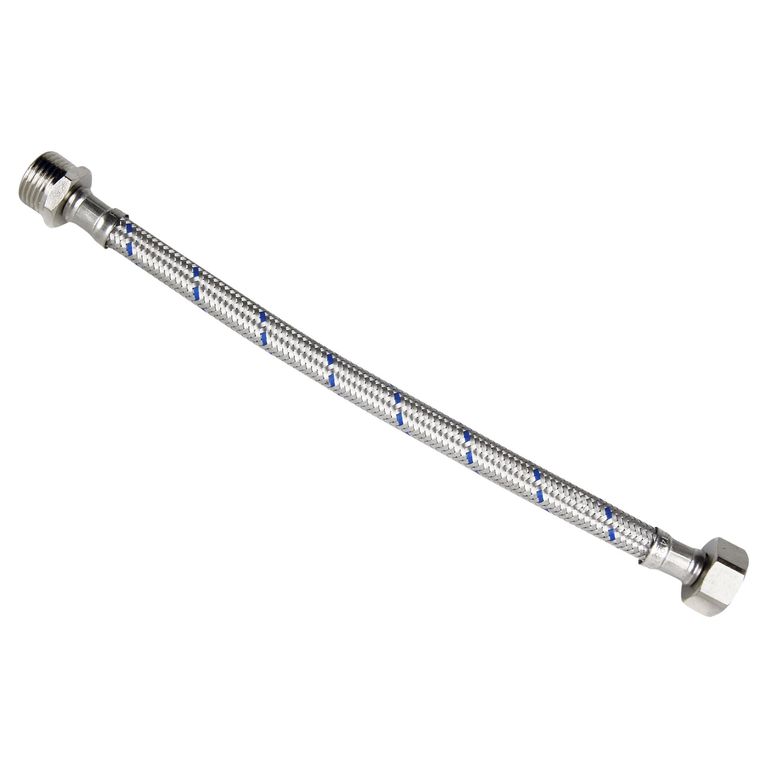 FLEXIBLE AGUA METAL HI HE 1/2 X 25 CM