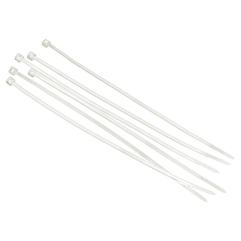 Amarra cables 3,6x150 mm 25 unidades Blanco