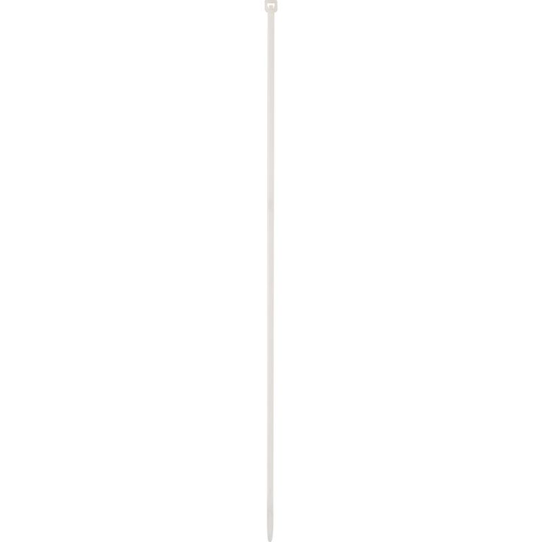 Amarra cables 2,5x200 mm 25 unidades Blanco