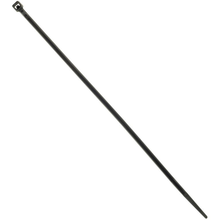 Amarra cables 3,6x200 mm 25 unidades Negro