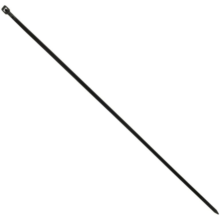 Amarra cables 3,6x250 mm 25 unidades Negro