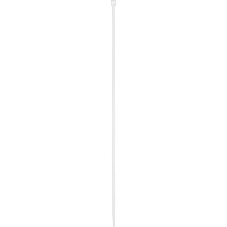 Amarra cables 3,6x250 mm 25 unidades Blanco