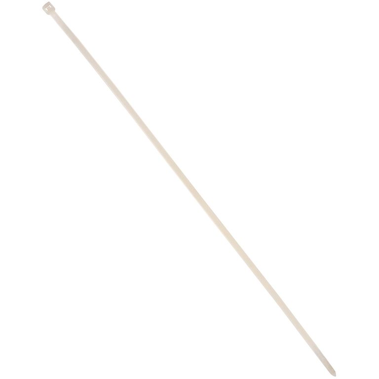 Amarra cables 4,8x370 mm 50 unidades Blanco