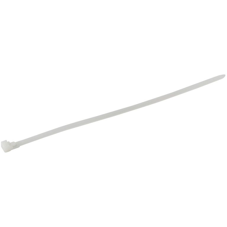Amarra cables 7,6x300 mm Blanco