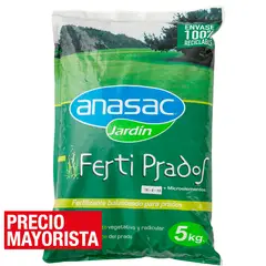 ANASAC - Fertilizante para césped FertiPrados 5 kg bolsa
