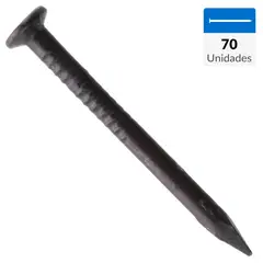 FIXSER - Clavo para concreto 2x25 mm 70 unidades