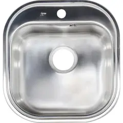TEKA - Lavaplatos Empotrado 1 Cubeta(s) 46.5x20x48.5 cm Acero inoxidable