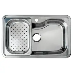 TEKA - Lavaplatos Empotrado 1 Cubeta(s) 79.5x22.5x49.5 cm Acero inoxidable