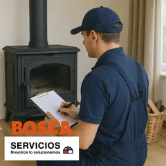 SERVICIOS HOGAR - Visita Presupuesto Instalación Calefactor Leña BOSCA