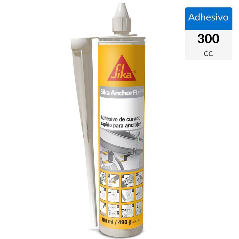 Anchorfix Adhesivo de Curado Rápido para Anclaje Cartucho 300 ml