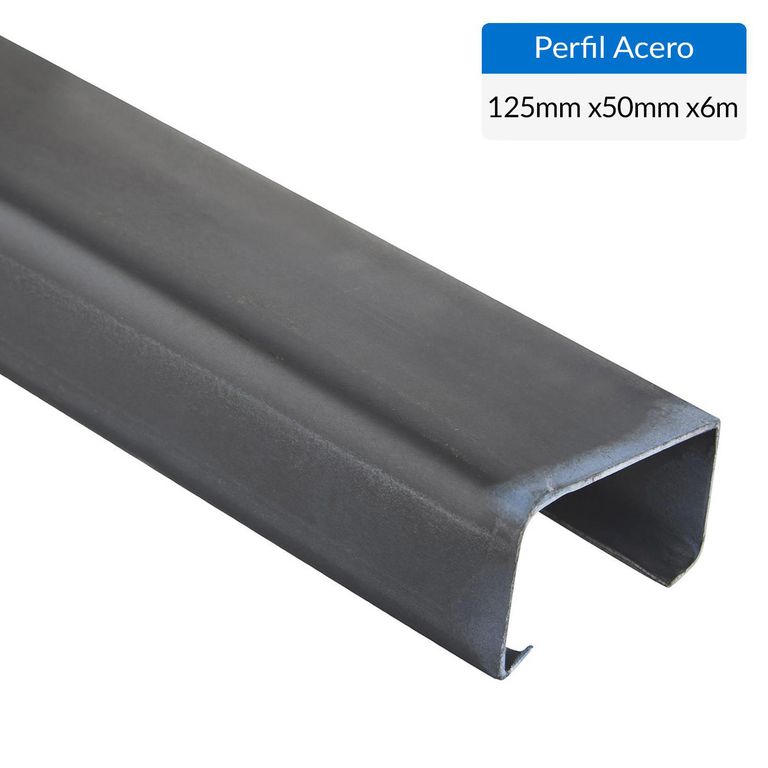 Perfil Costanera Acero 125x50x15x3 mm 6 m