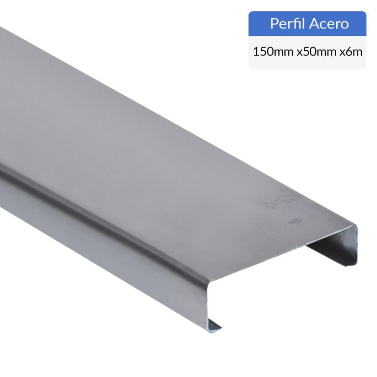 Perfil Costanera Acero 150x50x15x2 mm 6 m
