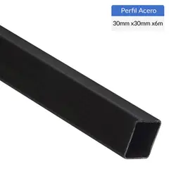 GENERICO - Perfil Cuadrado Acero 30x30x1,5 mm 6 m