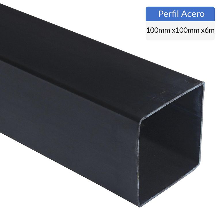 Perfil Cuadrado Acero 100x100x2 mm 6 m