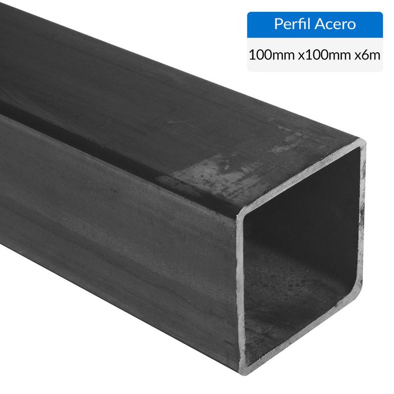 Perfil Cuadrado Acero 100x100x4 mm 6 m