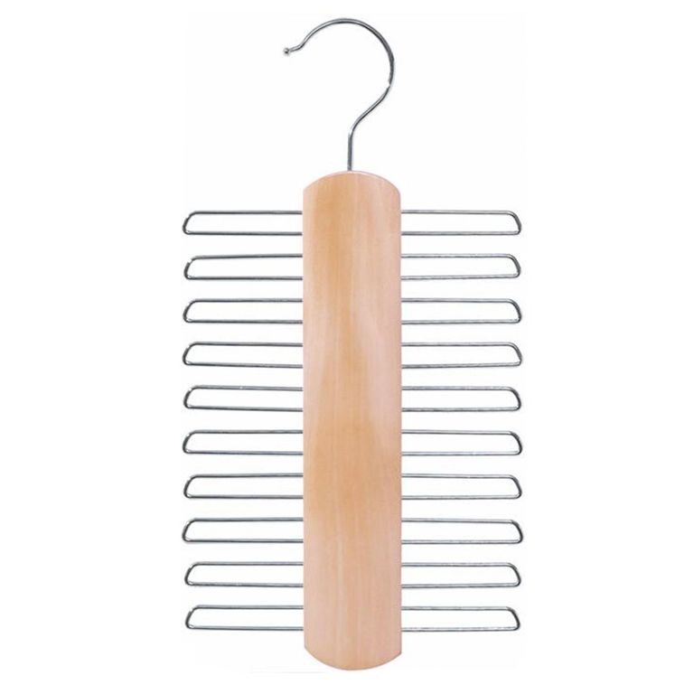 Colgador para corbatas madera