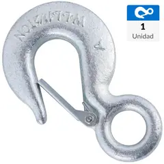 FIXSER - Gancho de elevación con seguro 1500 kgs.