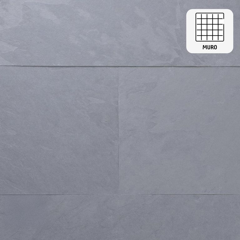 Piedra Natural Pizarra 30x60 cm Gris 0.9 m2