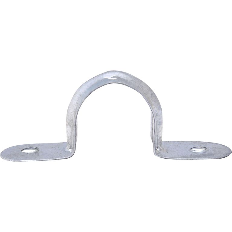 Abrazadera 20 Mm Dos Patas Para Fijación Canalización