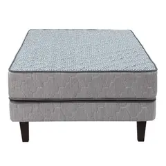 MANTAHUE - Cama Americana 1.5 plazas Dormistar Tela diseño