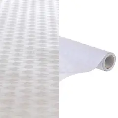 MURESCO - Papel Pvc Adhesivo Transparente Circulos 0.09 m2