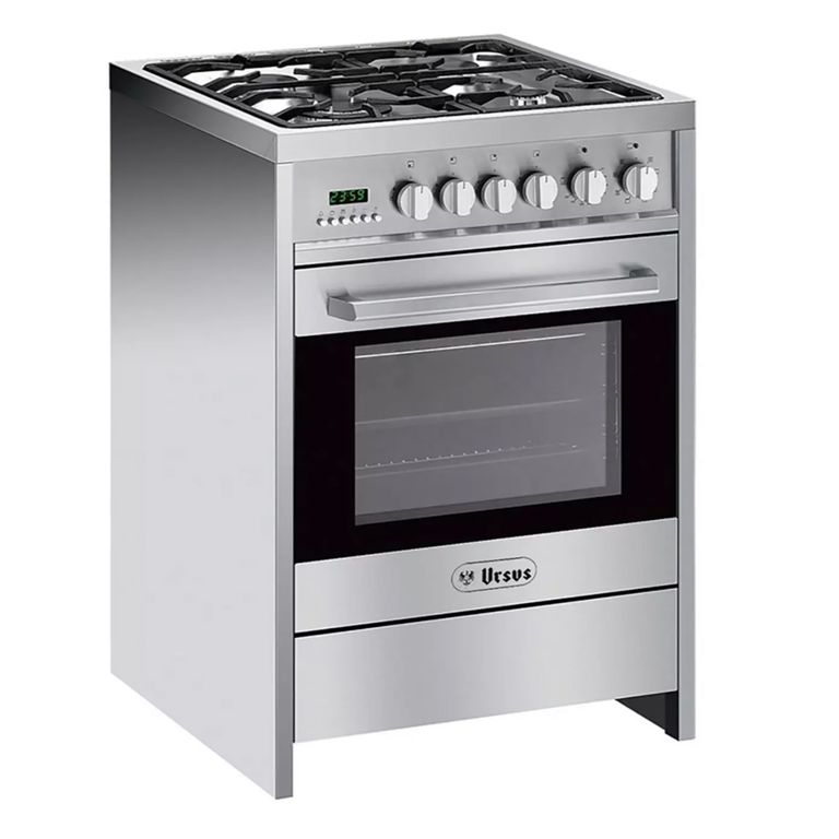Cocina a Gas 4 Platos Inox Pro-Q4-GL