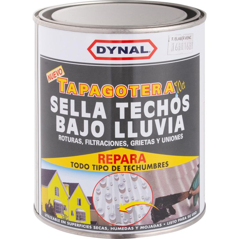 Sellante Asfáltico Tapagoteras para Techos 0.25 Galones