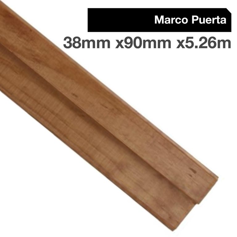 Juego marco pino cerezo 38x90