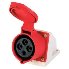 LEXO - Tomacorriente industrial sobrepuesta 32 A  3P+T 380V IP44