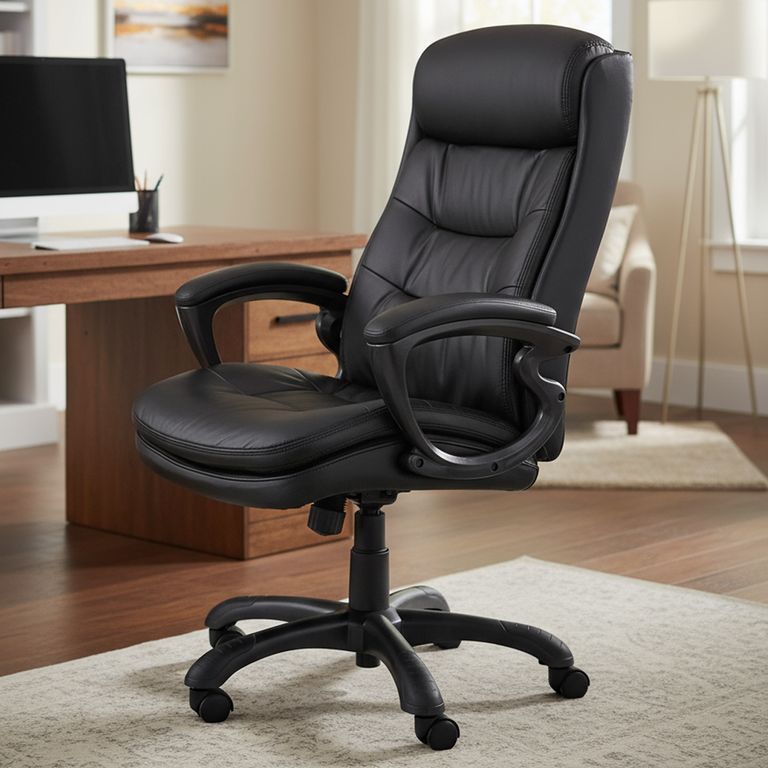 Silla Escritorio Ejecutiva Masaje Negro