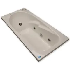 NORGLAS - Tina 140cm x 70cm  hidromasaje Lagoon 5 jets izquierda
