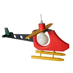 TEMPORA - Lámpara Colgante Helicóptero Plástico Multicolor