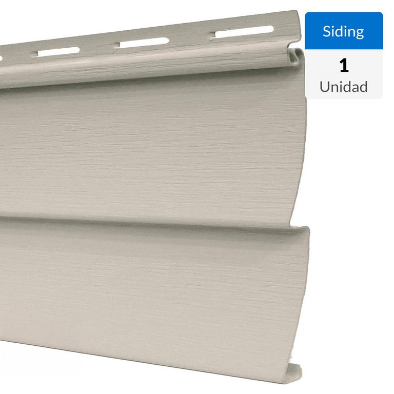 0.20x3.80m Revestimiento VynilSiding exterior PVC AmericanDream Beige