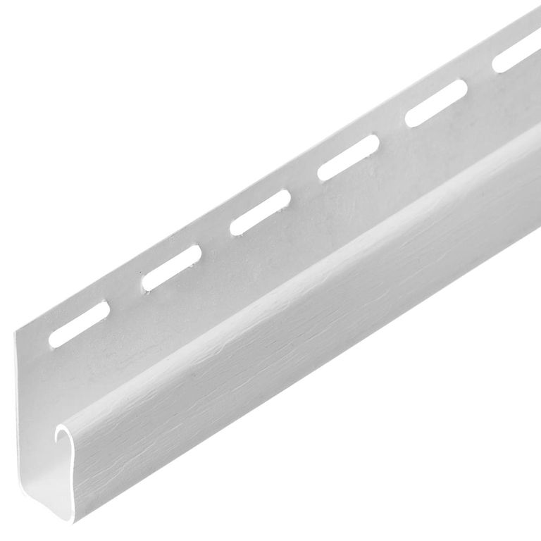 1/2"x3.80 m Perfil J, Vinyl siding