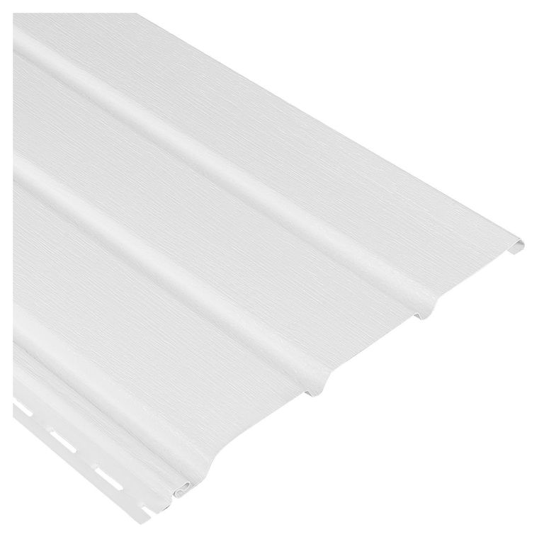 0.30 x3.66 m Perfil alero sólido Vynil siding