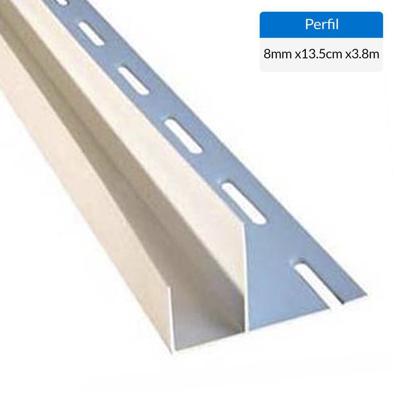 3.80 m Perfil F, Vinyl siding