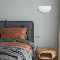 CASA BONITA - Apliqué Vidrio Blanco