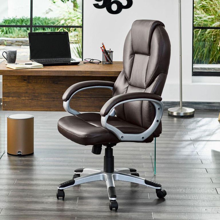 Silla Escritorio Ejecutiva Bt-9805B Café
