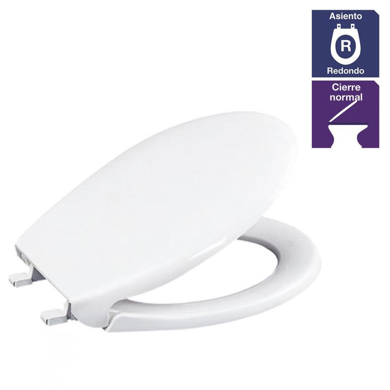 Asiento WC Aero redondo Blanco