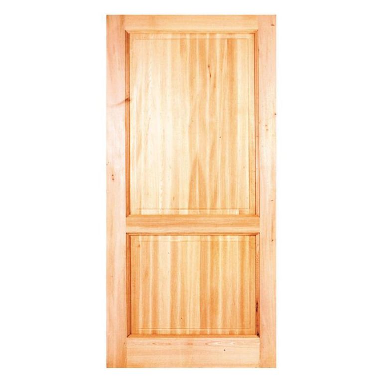 Puerta Madera pino oregón 80x200 cm Llanquih 100 Natural