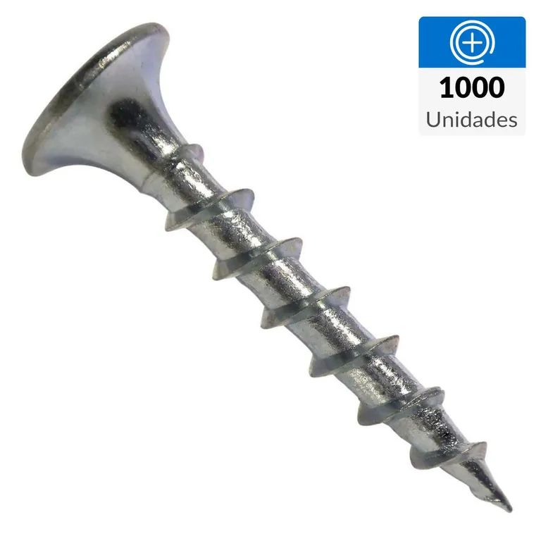 15 PZ VITI VITE ZINCATE AUTOPERFORANTE IN ACCIAIO TESTA PIANA 4,8x45 - Foto 8