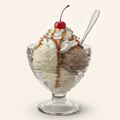 ALLEGRA - Set 6 Copas Postre Vidrio 300 ml