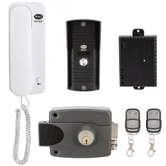 POLI - Cerradura eléctrica con portero y control remoto 3010