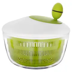 LEIFHEIT - Centrífuga Para Verduras Con Mecanismo De Palanca Blanco/verde